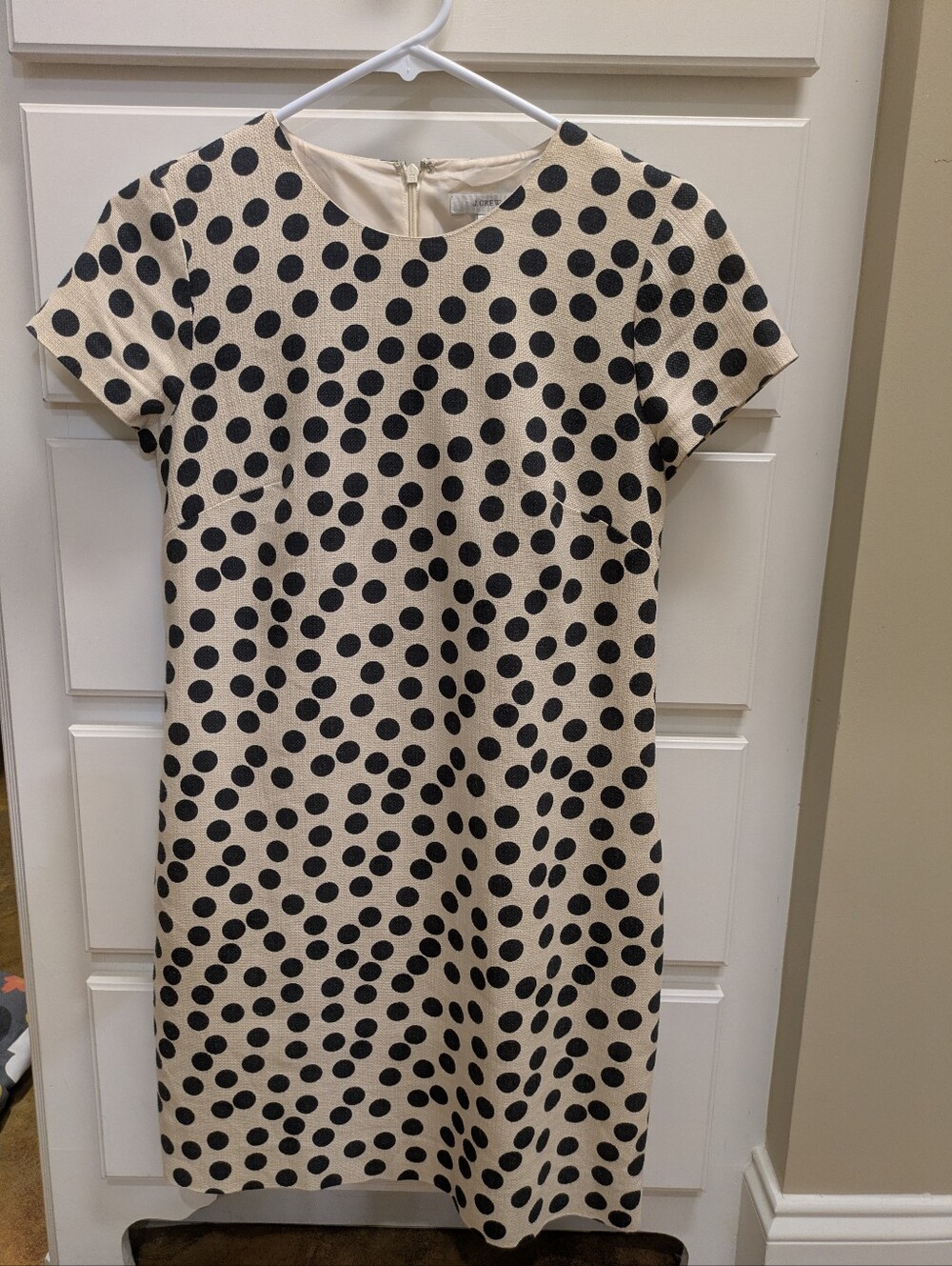 J. Crew Women's Polka Dot Shift Dress, Size 00